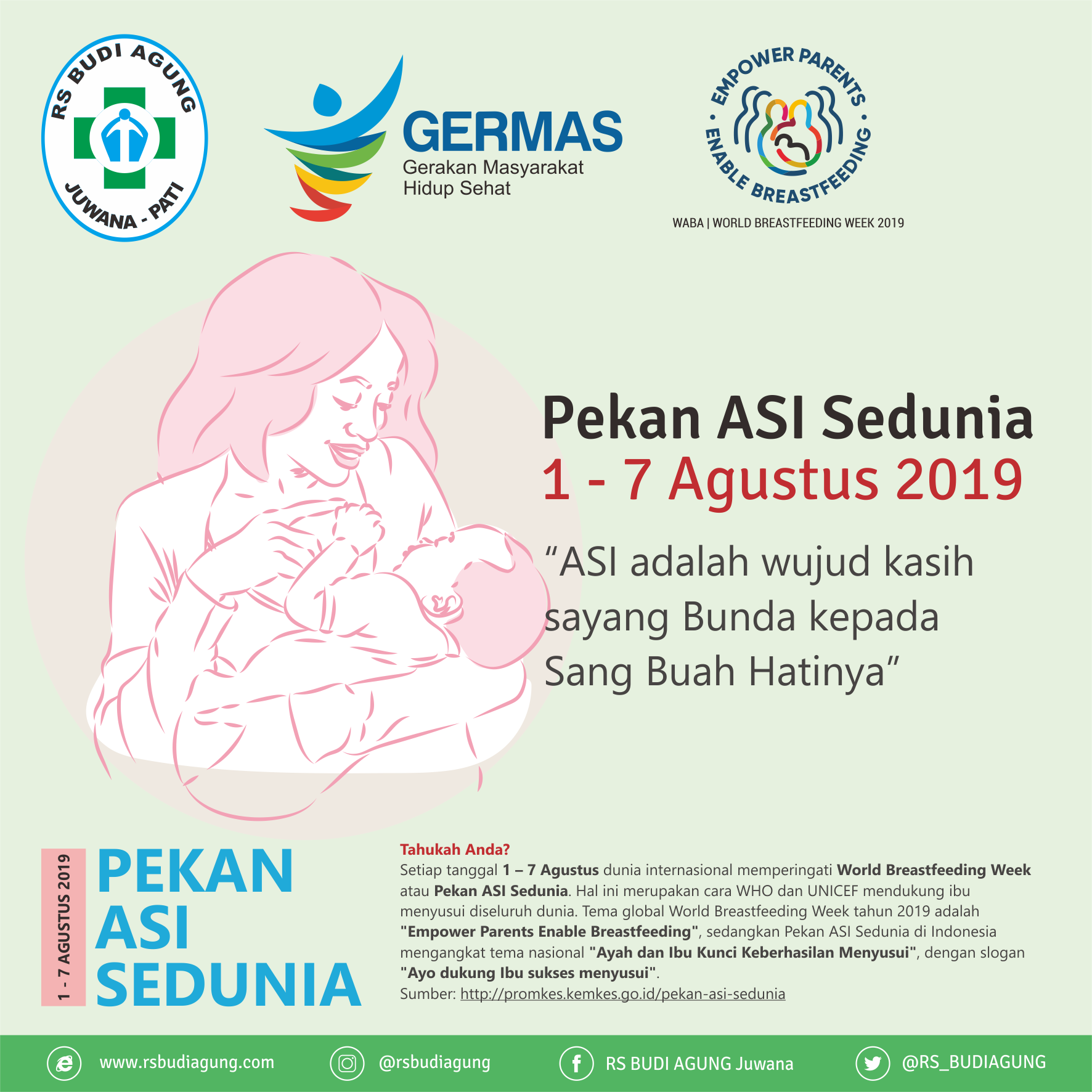 Pekan ASI Sedunia 2019